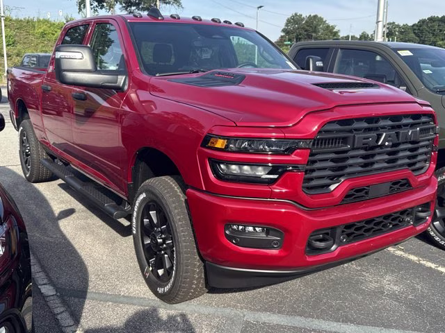 2026 Molten Red Pearlcoat Ram 2500 Black Express 4X4 Truck