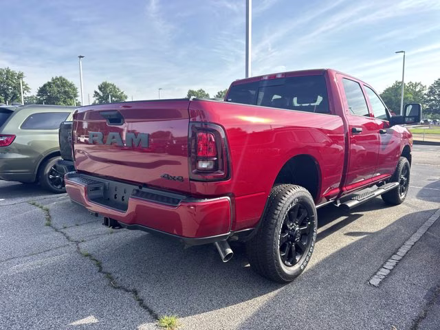 2026 Molten Red Pearlcoat Ram 2500 Black Express 4X4 Truck