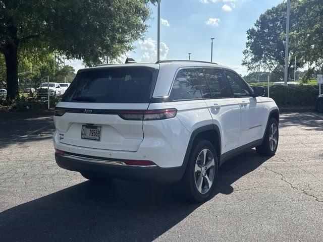 2023 Bright White Clearcoat Jeep Grand Cherokee 4xe 4xe 4X4 SUV