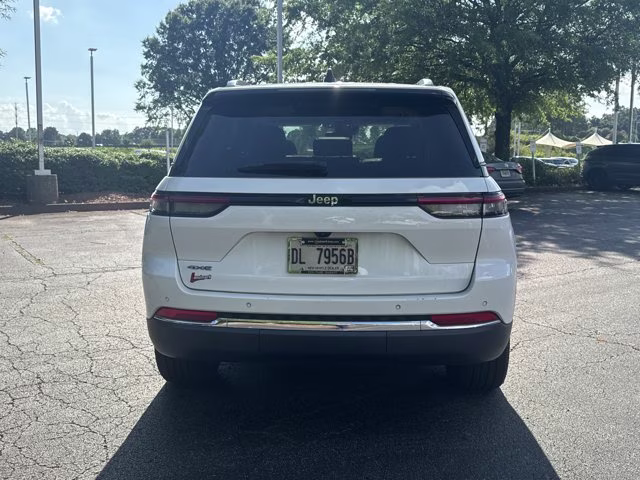 2023 Bright White Clearcoat Jeep Grand Cherokee 4xe 4xe 4X4 SUV