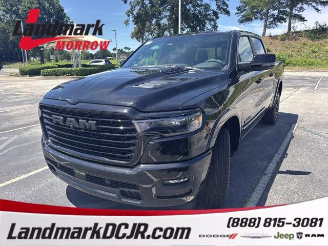 2026 Diamond Black Crystal Pearlcoat Ram 1500 Laramie 4X4 Truck