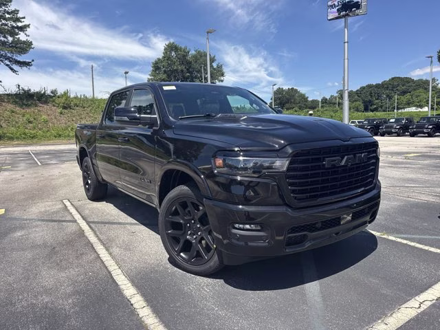 2026 Diamond Black Crystal Pearlcoat Ram 1500 Laramie 4X4 Truck
