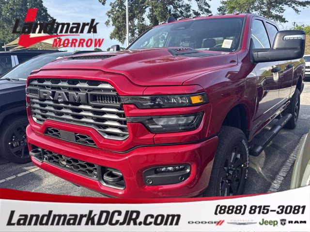 2026 Molten Red Pearlcoat Ram 2500 Black Express 4X4 Truck
