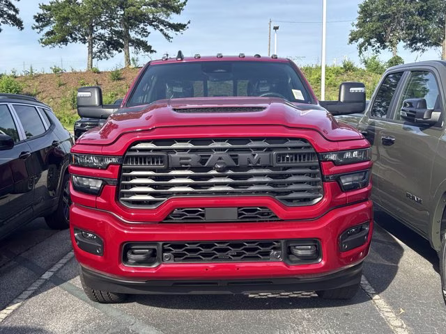 2026 Molten Red Pearlcoat Ram 2500 Black Express 4X4 Truck