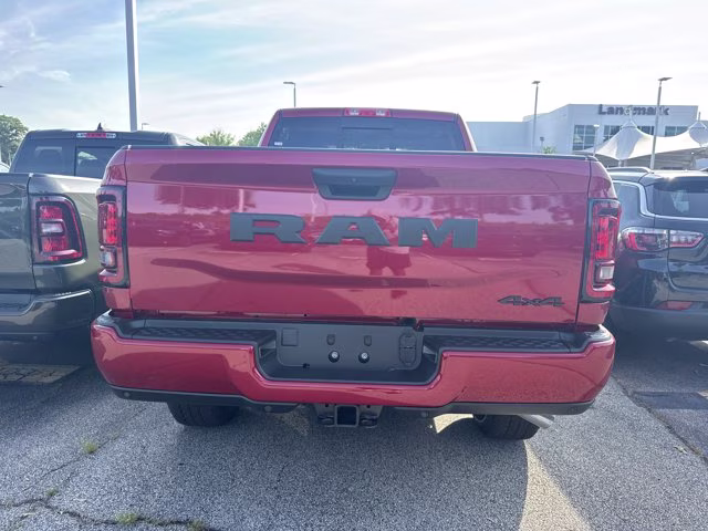 2026 Molten Red Pearlcoat Ram 2500 Black Express 4X4 Truck