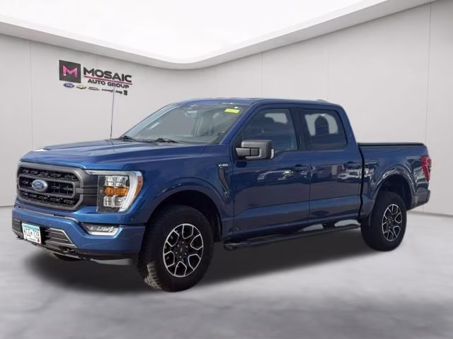 2023 Atlas Blue Metallic Ford F-150 XLT 4X4 Truck