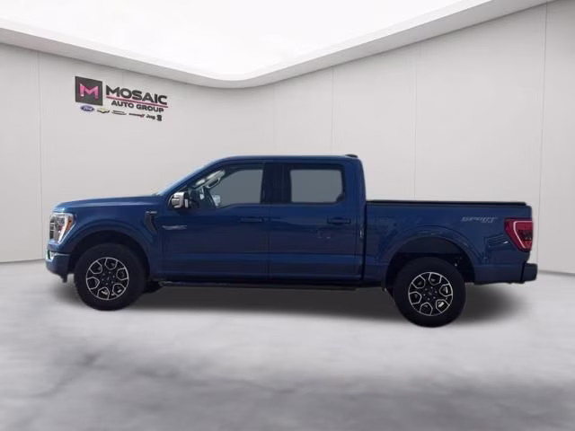 2023 Atlas Blue Metallic Ford F-150 XLT 4X4 Truck