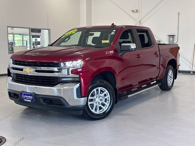2019 Cajun Red Tintcoat Chevrolet Silverado 1500 LT 4X4 Truck