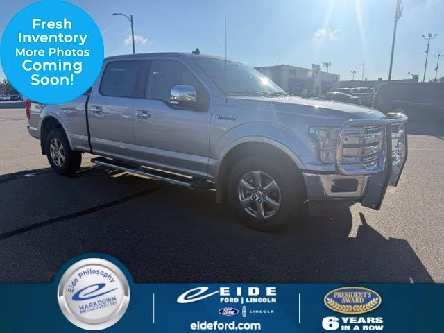 2020 Iconic Silver Metallic Ford F-150 Lariat 4X4 Truck