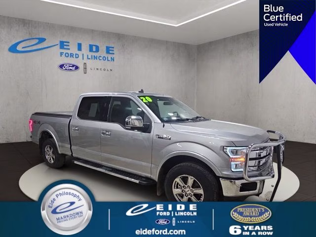 2020 Iconic Silver Metallic Ford F-150 Lariat 4X4 Truck
