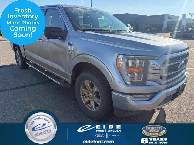 2022 Iconic Silver Metallic Ford F-150 XLT 4X4 Truck