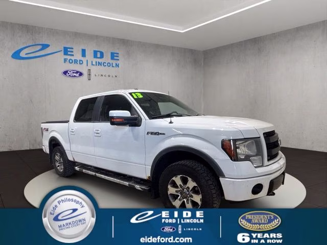 2013 Oxford White Ford F-150 FX4 4X4 Truck