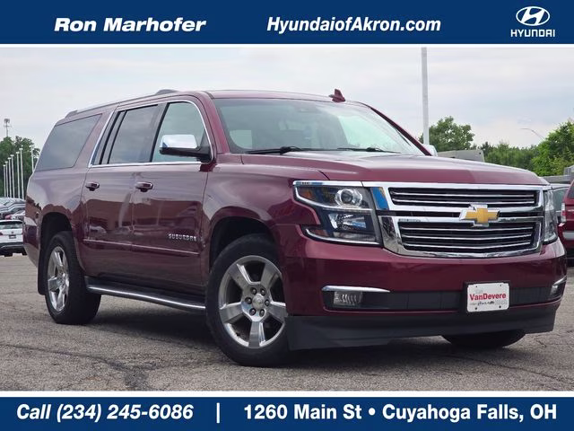 2017 Siren Red Tintcoat Chevrolet Suburban Premier 4X4 SUV