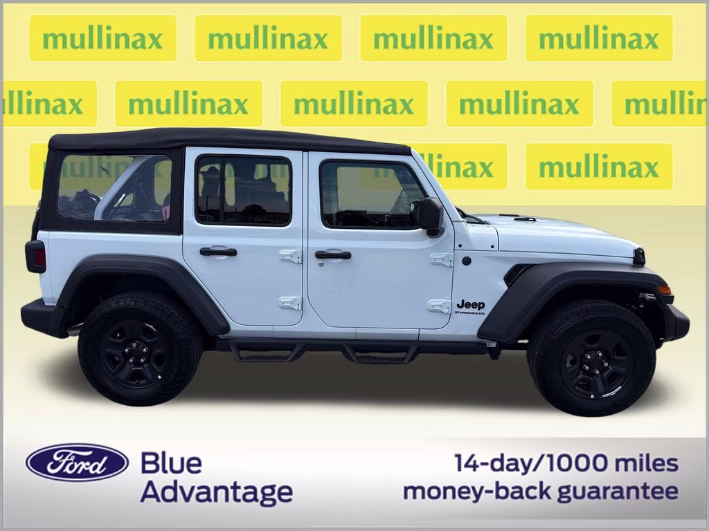2026 Bright White Clearcoat Jeep Wrangler Sport 4X4 SUV