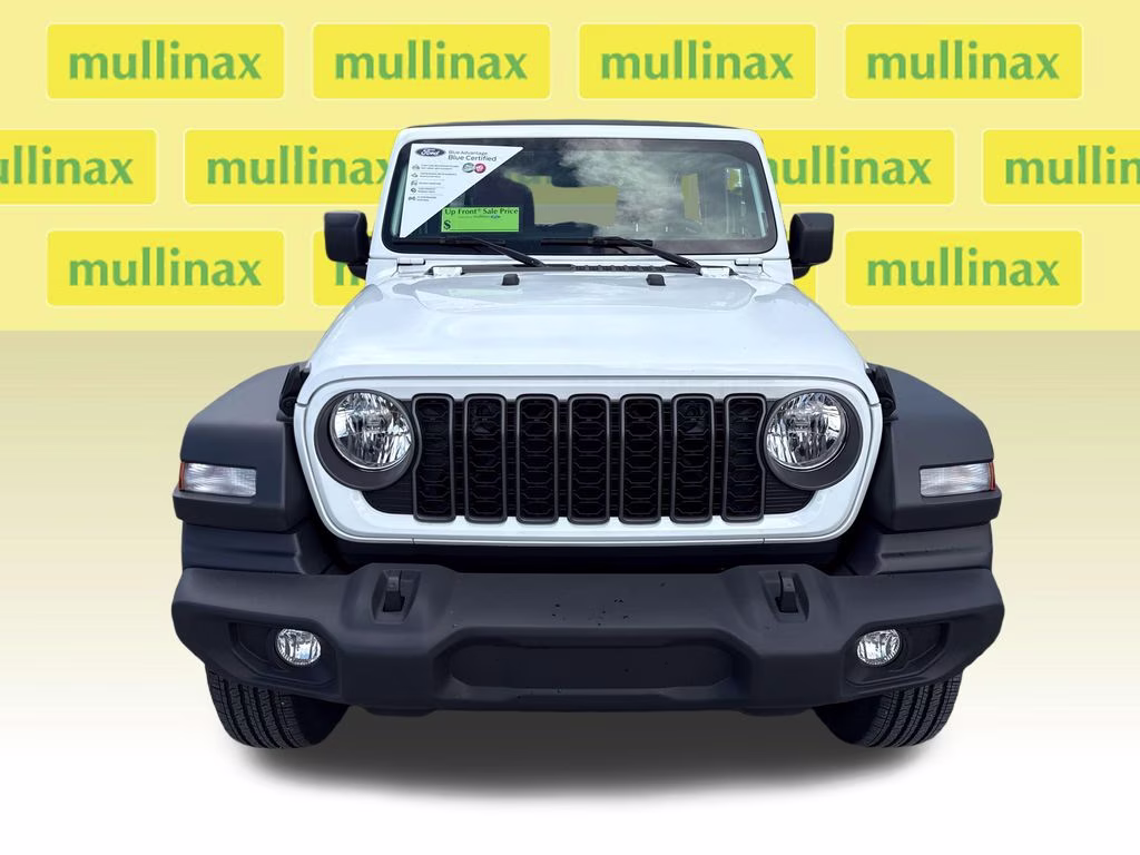 2026 Bright White Clearcoat Jeep Wrangler Sport 4X4 SUV