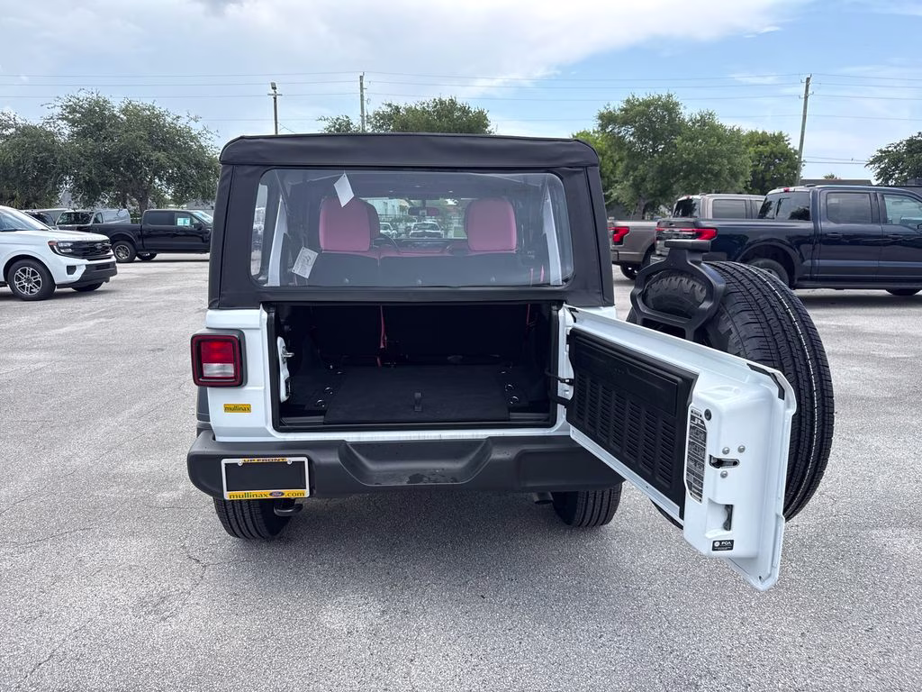 2026 Bright White Clearcoat Jeep Wrangler Sport 4X4 SUV