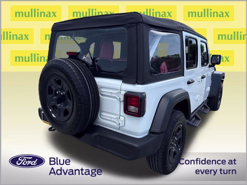 2026 Bright White Clearcoat Jeep Wrangler Sport 4X4 SUV