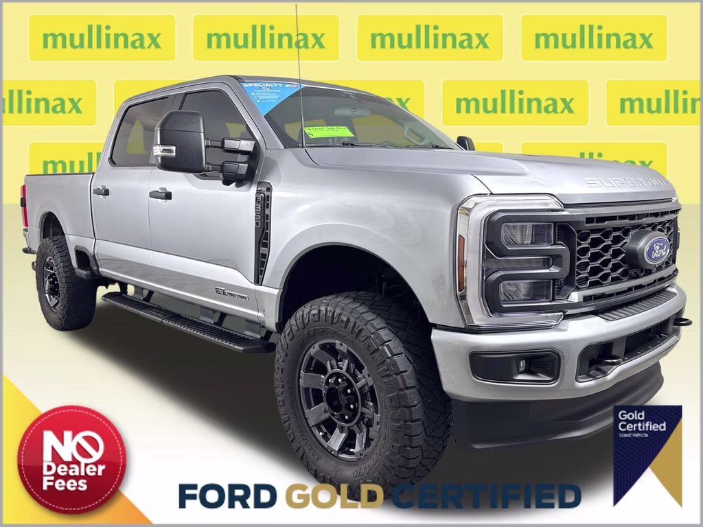 2024 Iconic Silver Metallic Ford Super Duty F-350 SRW XL 4X4 Truck