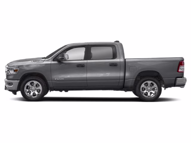 2023 Billet Silver Metallic Clearcoat Ram 1500 Big Horn/Lone Star 4X4 Truck