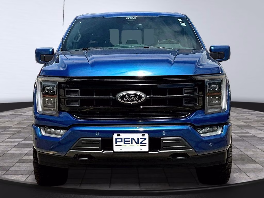 2022 Atlas Blue Metallic Ford F-150 Lariat 4X4 Truck