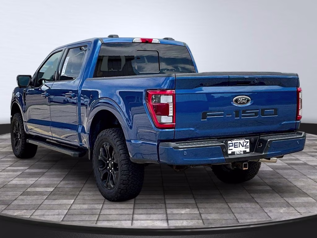 2022 Atlas Blue Metallic Ford F-150 Lariat 4X4 Truck