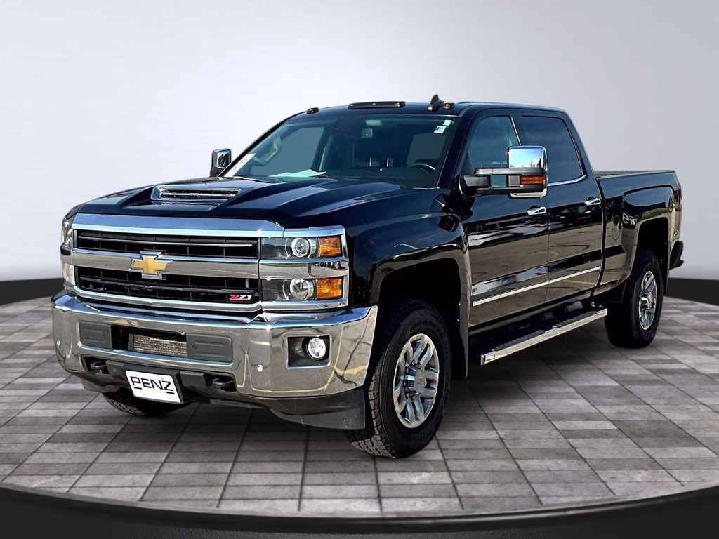 2018 Black Chevrolet Silverado 3500HD LTZ 4X4 Truck