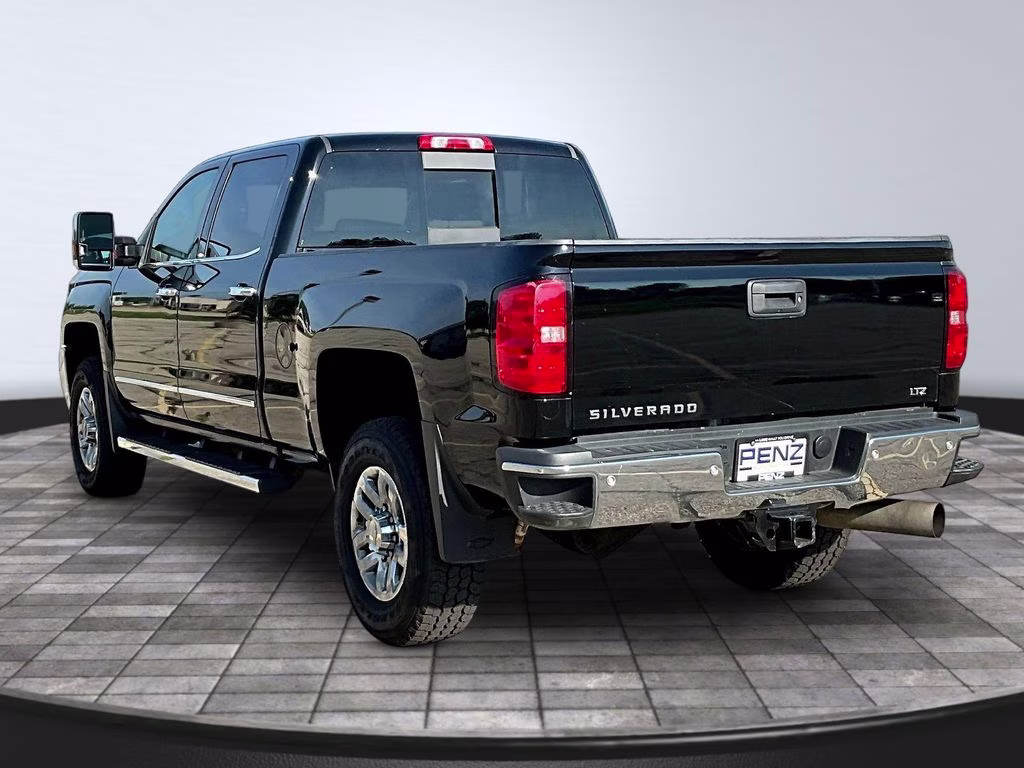 2018 Black Chevrolet Silverado 3500HD LTZ 4X4 Truck