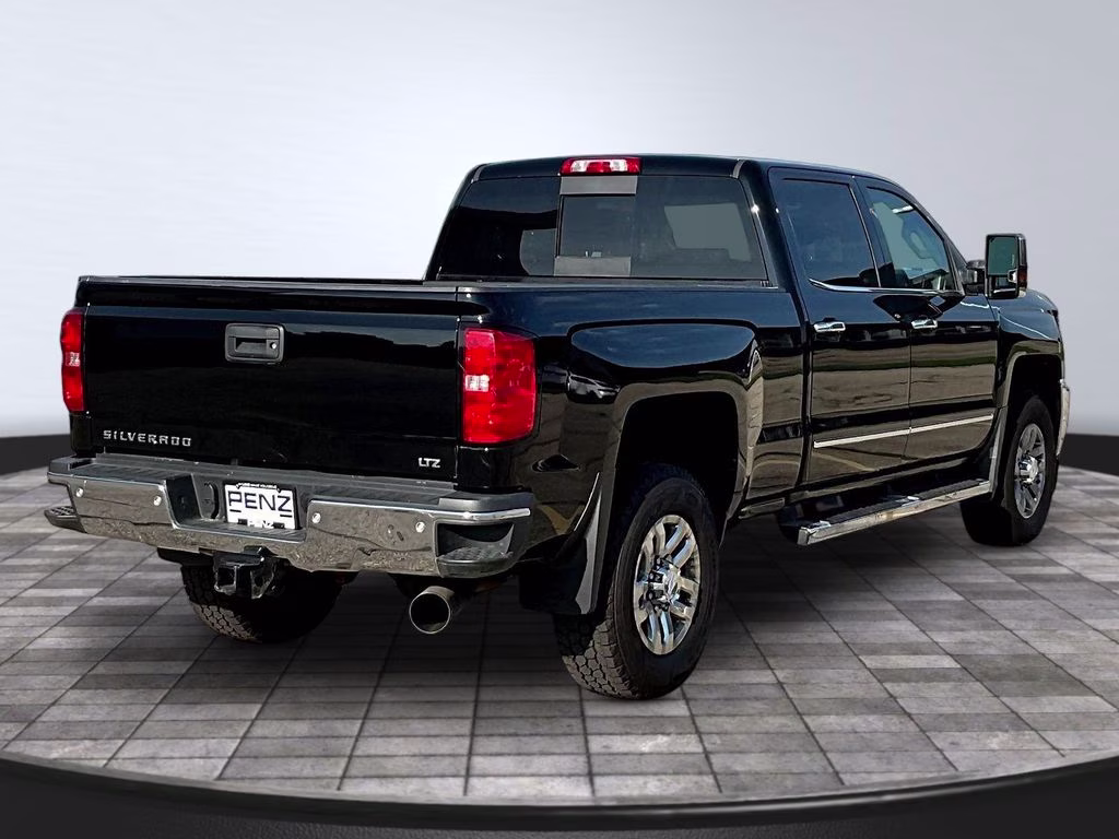 2018 Black Chevrolet Silverado 3500HD LTZ 4X4 Truck