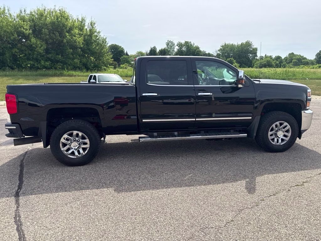 2018 Black Chevrolet Silverado 3500HD LTZ 4X4 Truck