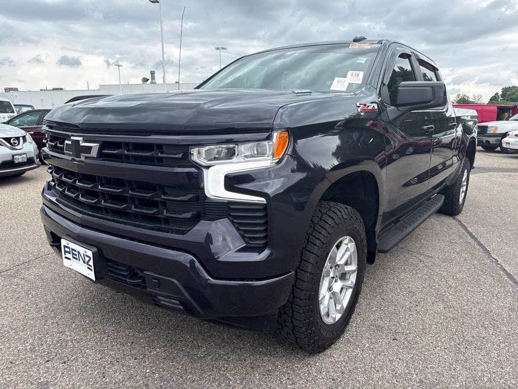 2024 Dark Ash Metallic Chevrolet Silverado 1500 RST 4X4 Truck