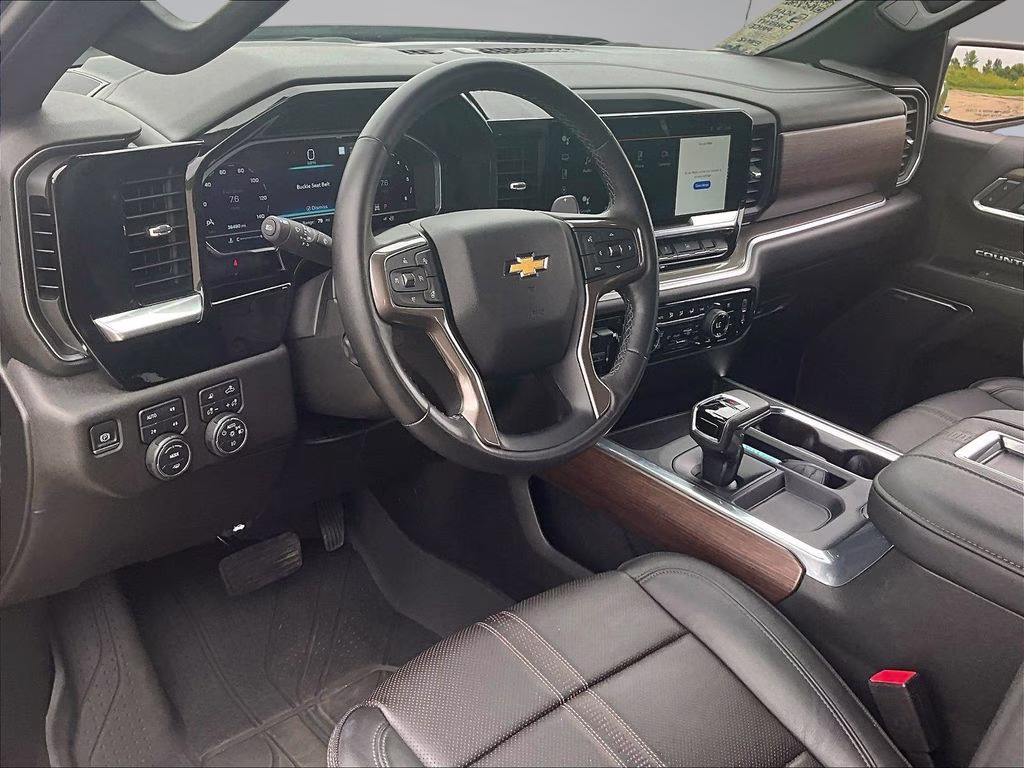 2022 Black Chevrolet Silverado 1500 High Country 4X4 Truck