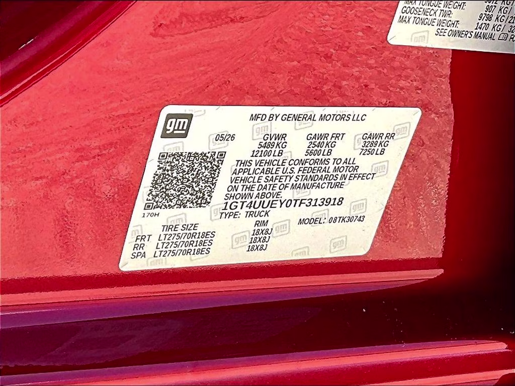 2026 Volcanic Red Tintcoat GMC Sierra 3500HD SLT 4X4 Truck