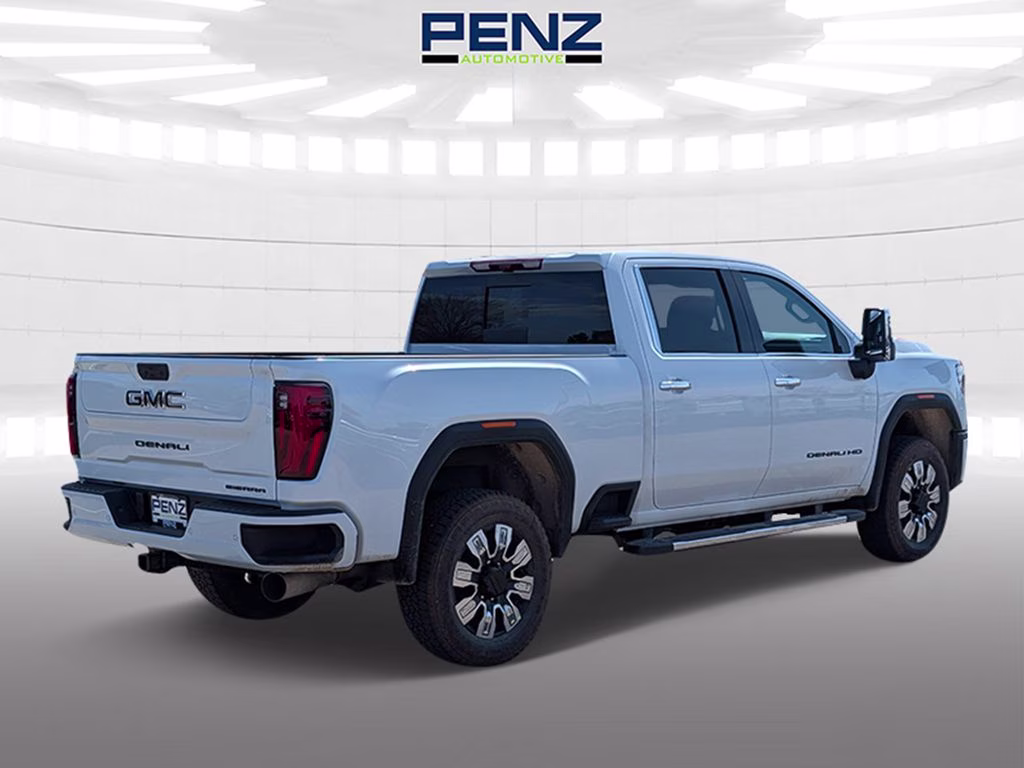 2026 Glacier White Tricoat GMC Sierra 3500HD Denali 4X4 Truck