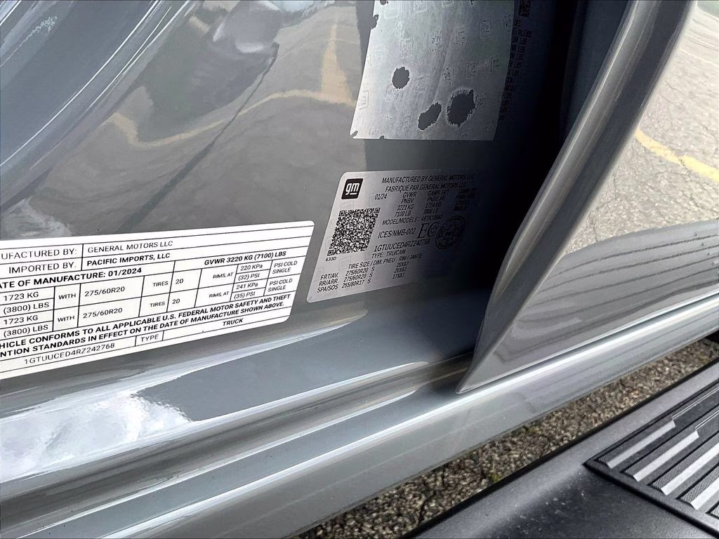 2024 Thunderstorm Gray GMC Sierra 1500 Elevation 4X4 Truck