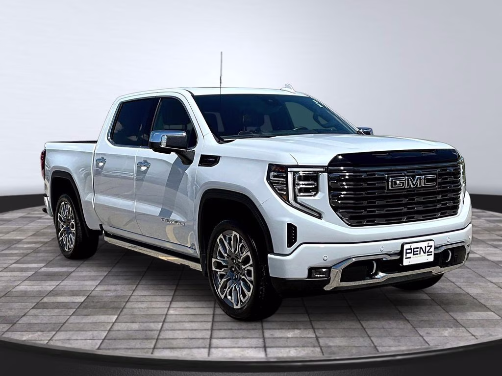 2026 Glacier White Tricoat GMC Sierra 1500 Denali Ultimate 4X4 Truck