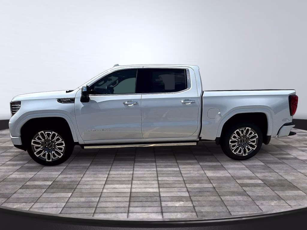 2026 Glacier White Tricoat GMC Sierra 1500 Denali Ultimate 4X4 Truck