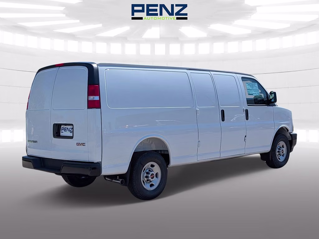 2026 Summit White GMC Savana 3500 Work Van RWD Van