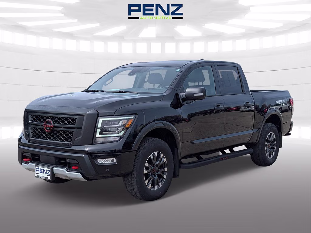 2024 Super Black Nissan Titan PRO-4X 4X4 Truck