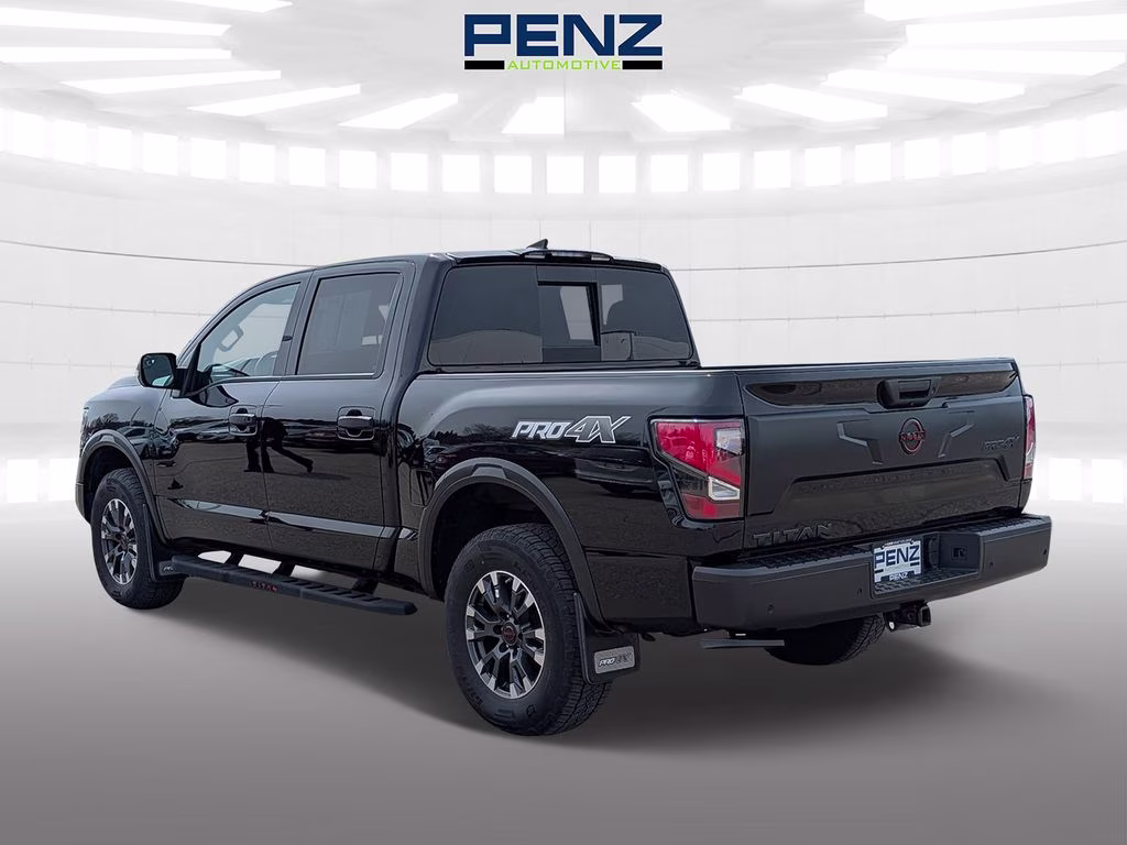 2024 Super Black Nissan Titan PRO-4X 4X4 Truck