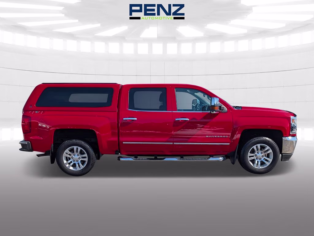 2018 Red Hot Chevrolet Silverado 1500 LTZ 4X4 Truck