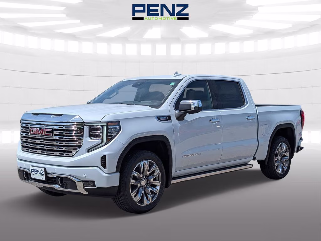 2026 Glacier White Tricoat GMC Sierra 1500 Denali 4X4 Truck