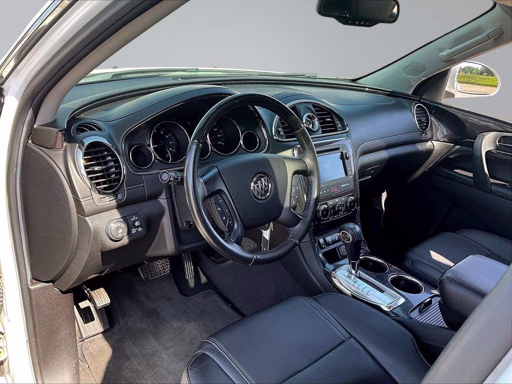 2016 Summit White Buick Enclave Leather Group FWD SUV