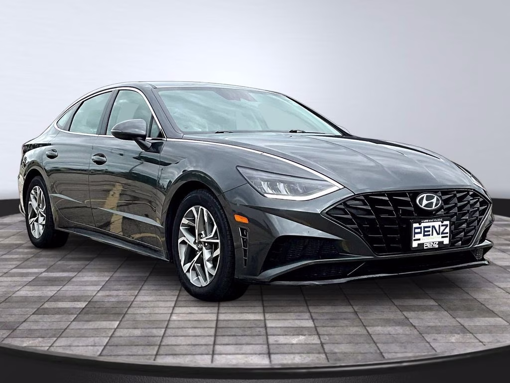 2023 Portofino Gray Hyundai Sonata SEL FWD Sedan