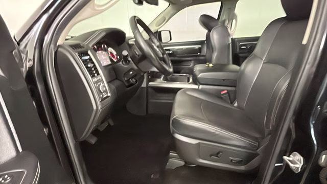 2017 Brilliant Black Crystal Pearlcoat Ram 1500 Night 4X4 Truck