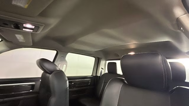 2017 Brilliant Black Crystal Pearlcoat Ram 1500 Night 4X4 Truck
