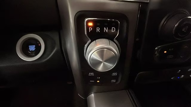 2017 Brilliant Black Crystal Pearlcoat Ram 1500 Night 4X4 Truck