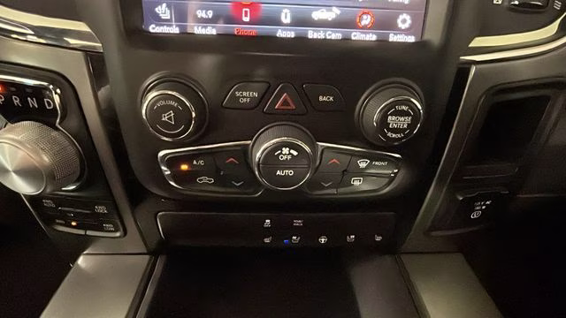 2017 Brilliant Black Crystal Pearlcoat Ram 1500 Night 4X4 Truck