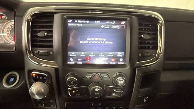 2017 Brilliant Black Crystal Pearlcoat Ram 1500 Night 4X4 Truck