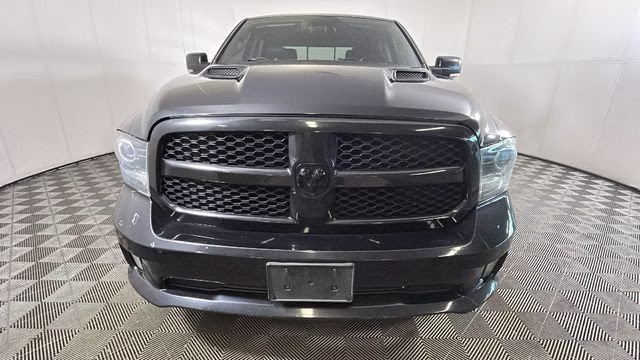 2017 Brilliant Black Crystal Pearlcoat Ram 1500 Night 4X4 Truck
