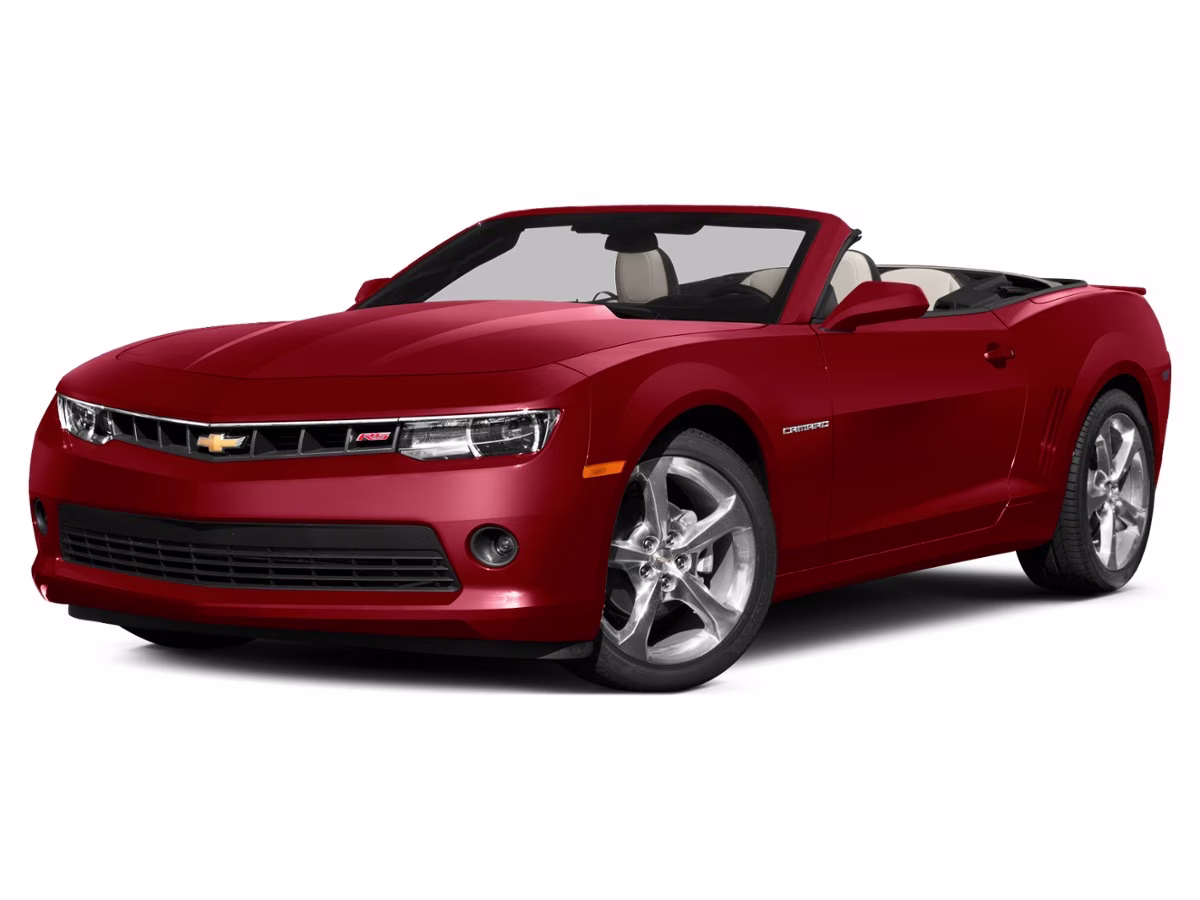 2015 Red Hot Chevrolet Camaro 1LT RWD Convertible